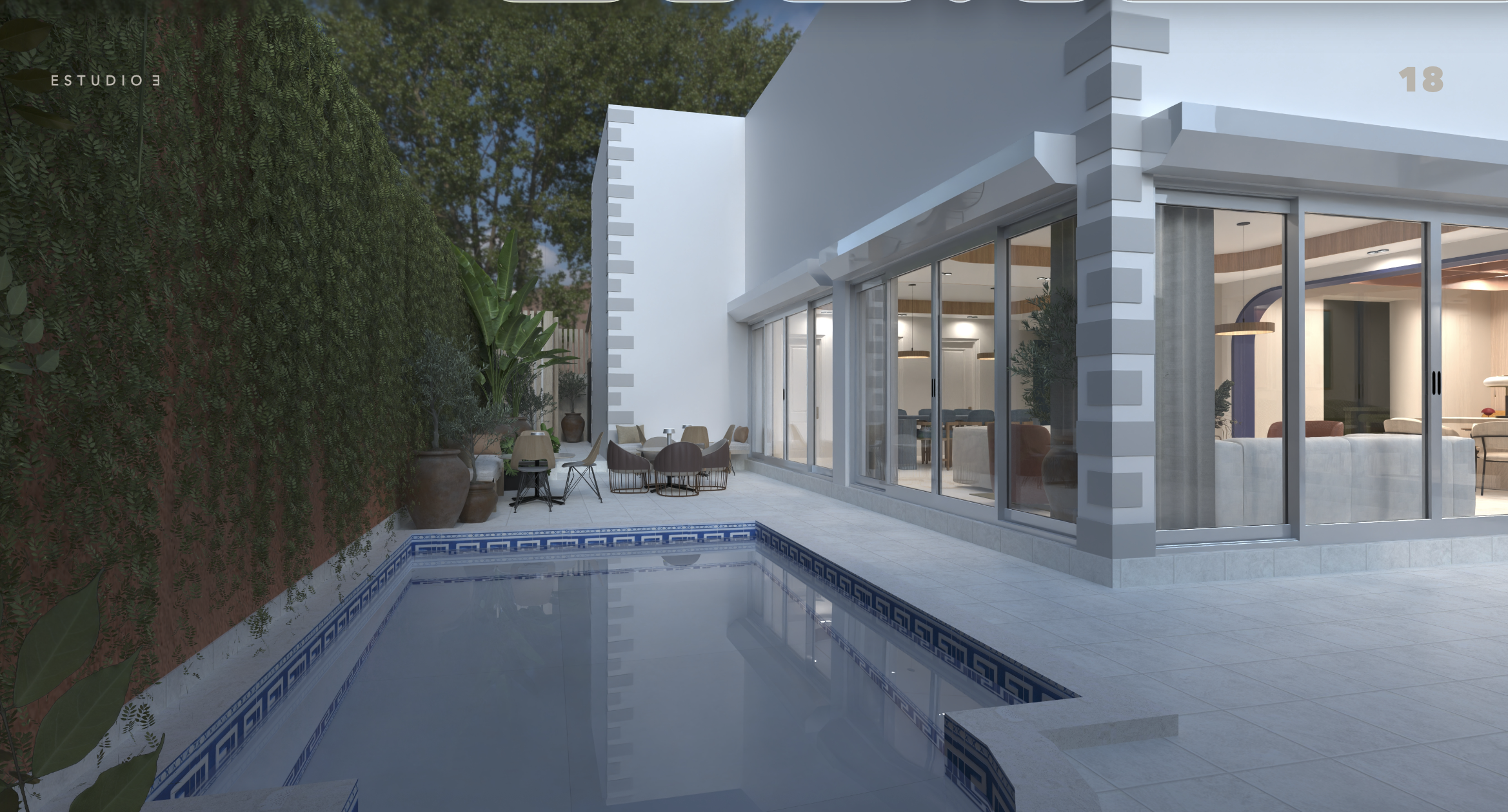 Edge Haus Pool Lounge · Piscina y terraza outdoors